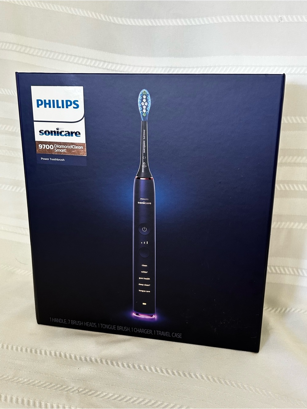New Open Box Phillips Sonicare 9700 NIB DiamondClean Power Toothbrush Charger